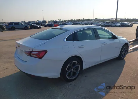 2020 Chevrolet Malibu Fwd Lt из США, поврежденный, VIN 1G1ZD5ST2LF118240